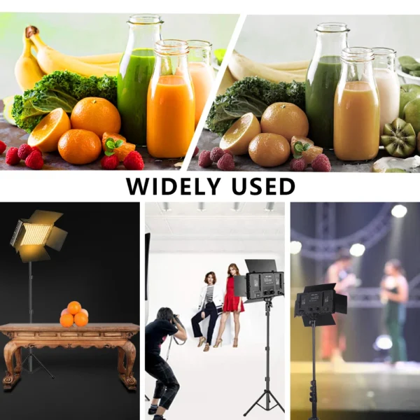 Nagnahz U800 LED Photo Studio Light for Tiktok Youbute Game Live Video Lighting Portable Video Recording Photography Panel Lamp - Image 6