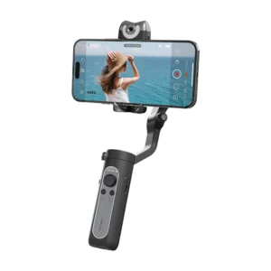 hohem iSteady V2S Portable 3-Axis Smartphone Gimbal Stabilizer AI Smart Tracking Phone Vlog Gimbal Anti-shake Gesture Control
